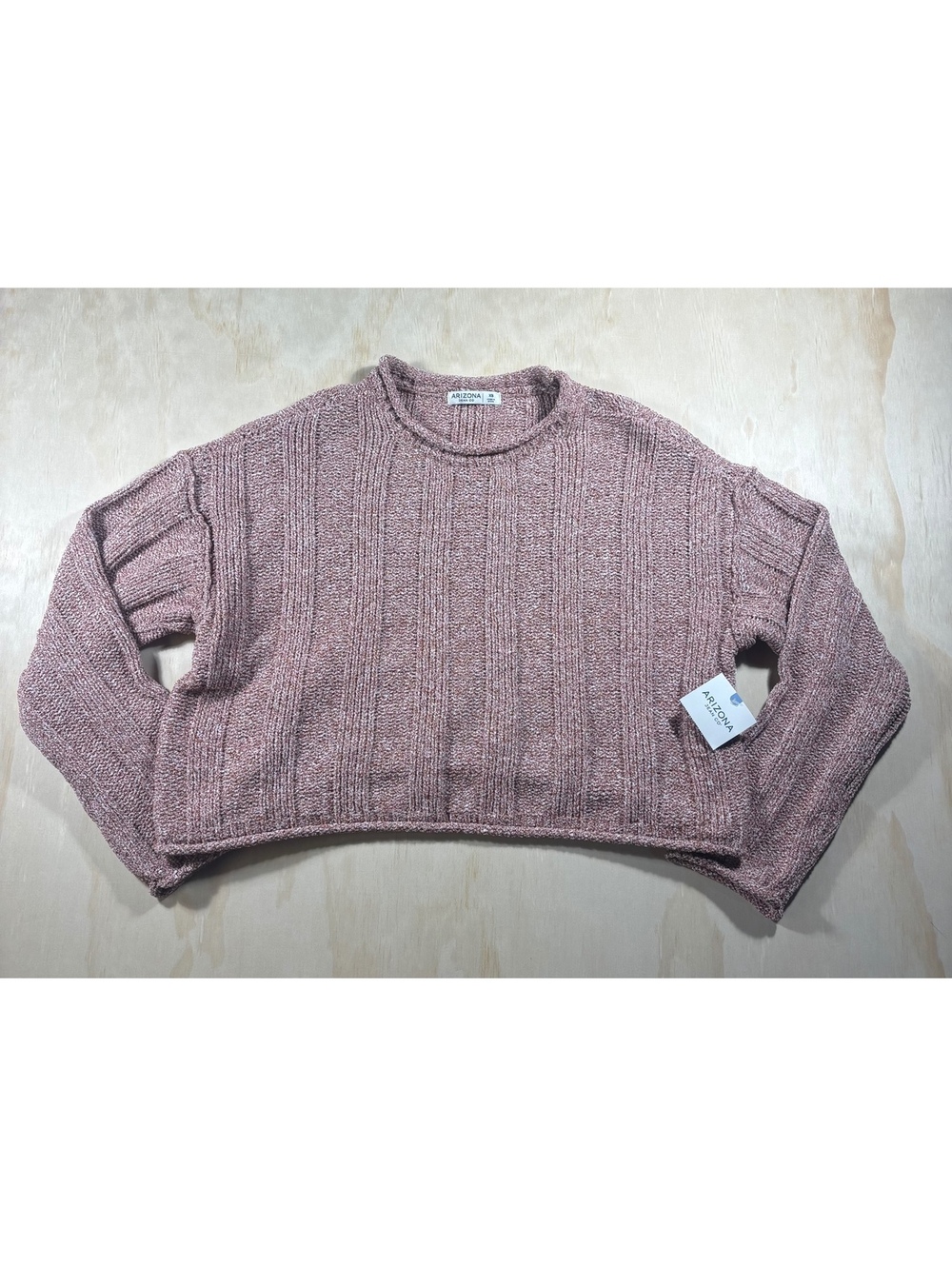 Arizona Jeans Co XS Cropped Sweater Rust Soft NWT Cozy Warm Fall Clothing